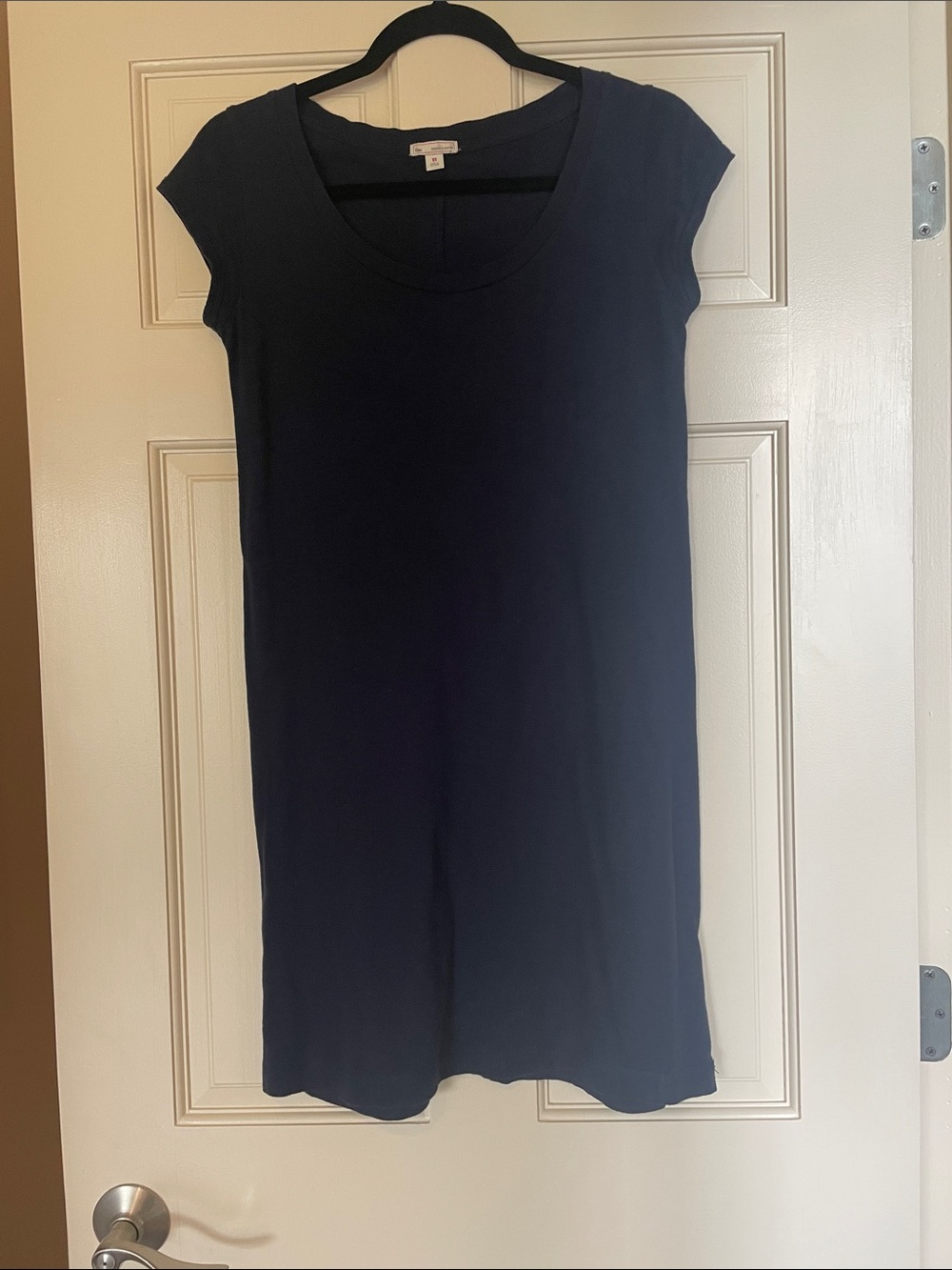 GAP Navy Blue Cap Sleeve Shift Dress